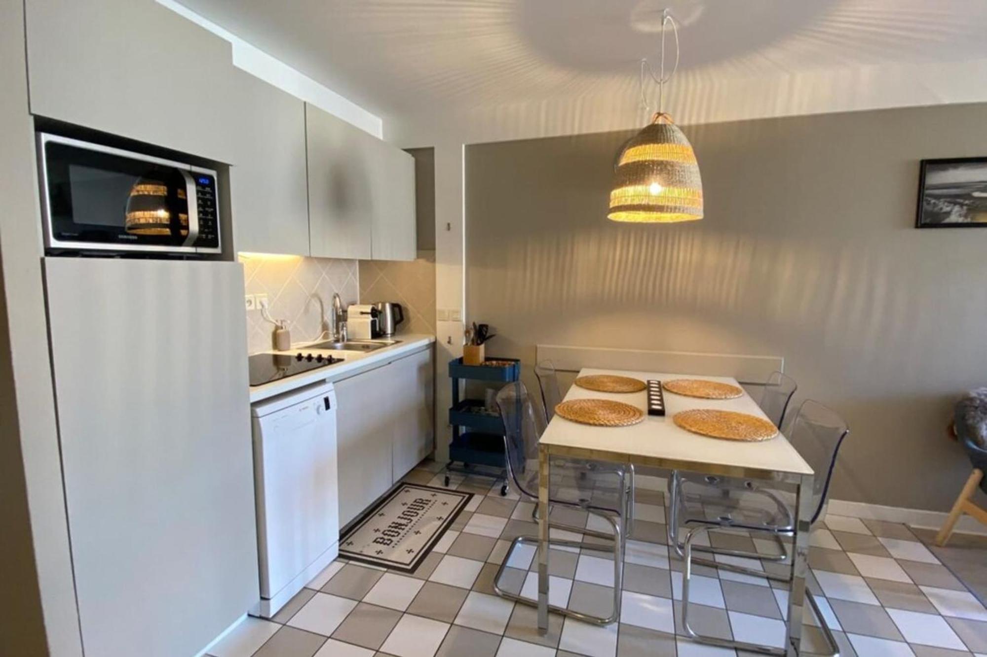 Very Nice 6 Person Apart With Swimming Pool Tennis Court And Car Park 202 Le Touquet المظهر الخارجي الصورة